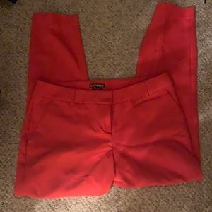 Express columnist crop ankle dress pant